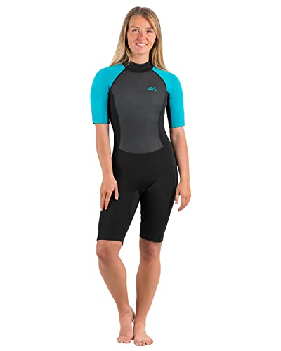 Sailfin Damen Neoprenanzug, kurz, WS1233, Aqua XL von Undercover