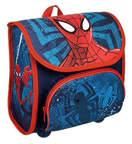 Scooli SPJU8240 - Vorschulranzen Cutie mit Klettverschluss, ergonomisch, leicht, Marvel Spider-Man, ca. 4,5 Liter von Undercover