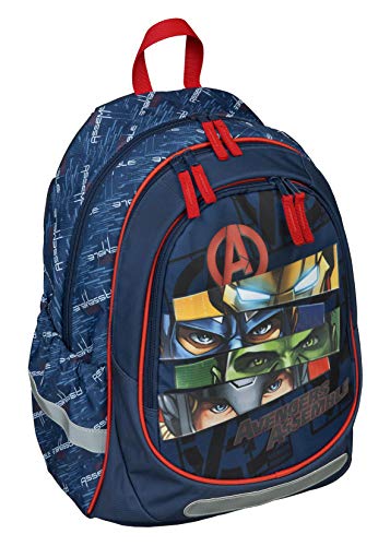 Marvel Avengers Schulrucksack im angesagtem Design I Schulranzen für Kinder mit drei Fächern von Undercover