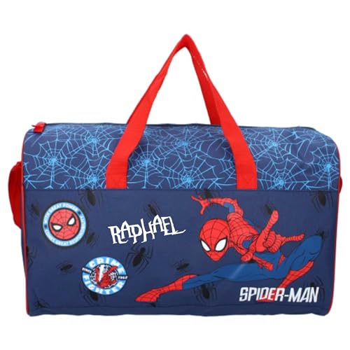 Undercover Sporttasche Spider-Man Jungen - Personalisiert mit Namen - Kleine Reisetasche Sportbeutel Weekender Bag Kinder von Undercover