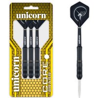 Unicorn Core Black Brass 2 Steel Darts 24 g von Unicorn