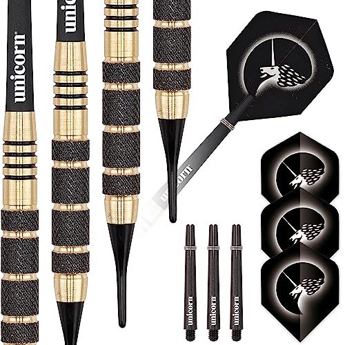 Unicorn Core Plus Soft Dart, Brass, 19g von Unicorn