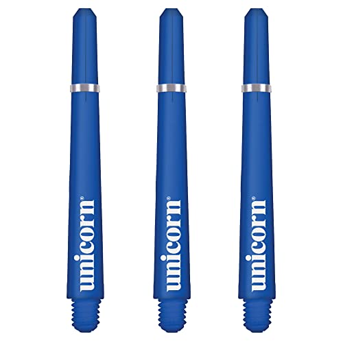 Unicorn Darts Gripper 4 Long Small Thread Langer Schaft, blau, Einheitsgröße von Unicorn