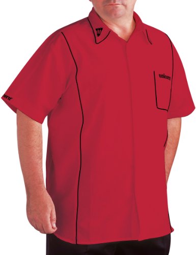 Unicorn Herren Teknik Dart Shirt XL rot/schwarz von Unicorn
