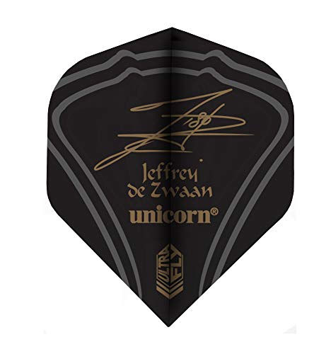 Unicorn Jeffrey De Zwaan Ultrafly Flüge, Schwarz/Gold/Silber, Big Wing von Unicorn