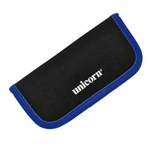 Unicorn Midi Velcro Wallet, Darttasche, schwarz/innen blau von Unicorn