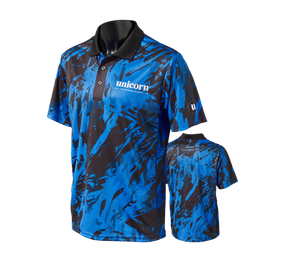 Unicorn Pro-Tech Camo Dartshirt - Blau von Unicorn