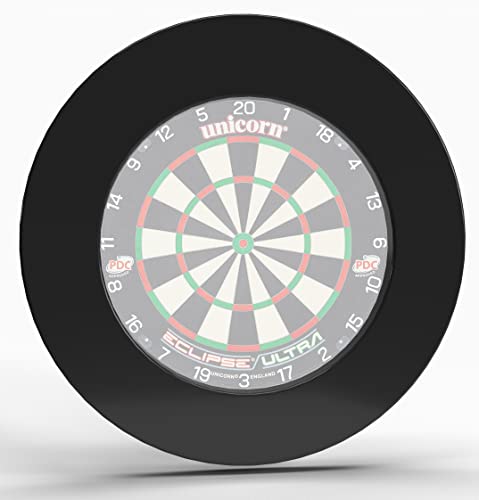 Unicorn Professional Heavy Duty Dartboard Surround, schwarz von Unicorn