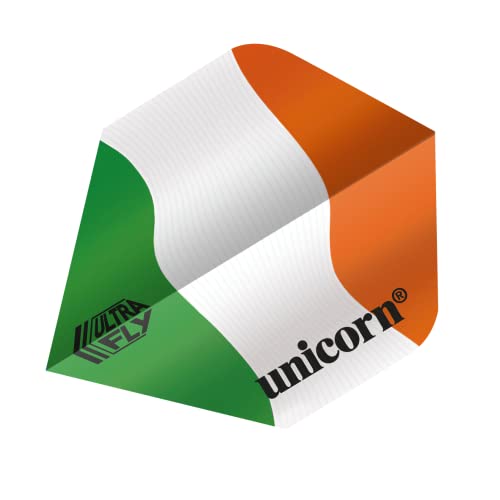Unicorn Ultrafly.100 Plus Irland Ripple Ultrafly Dart-Flights, Mehrfarbig von Unicorn