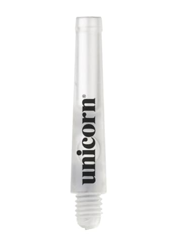 Unicorn X-Flug Schaft aus Polycarbonat, durchsichtig, Medium 28.0mm von Unicorn