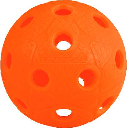 Unihoc Floorball-Ball "Dynamic WFC", Orange von Unihoc