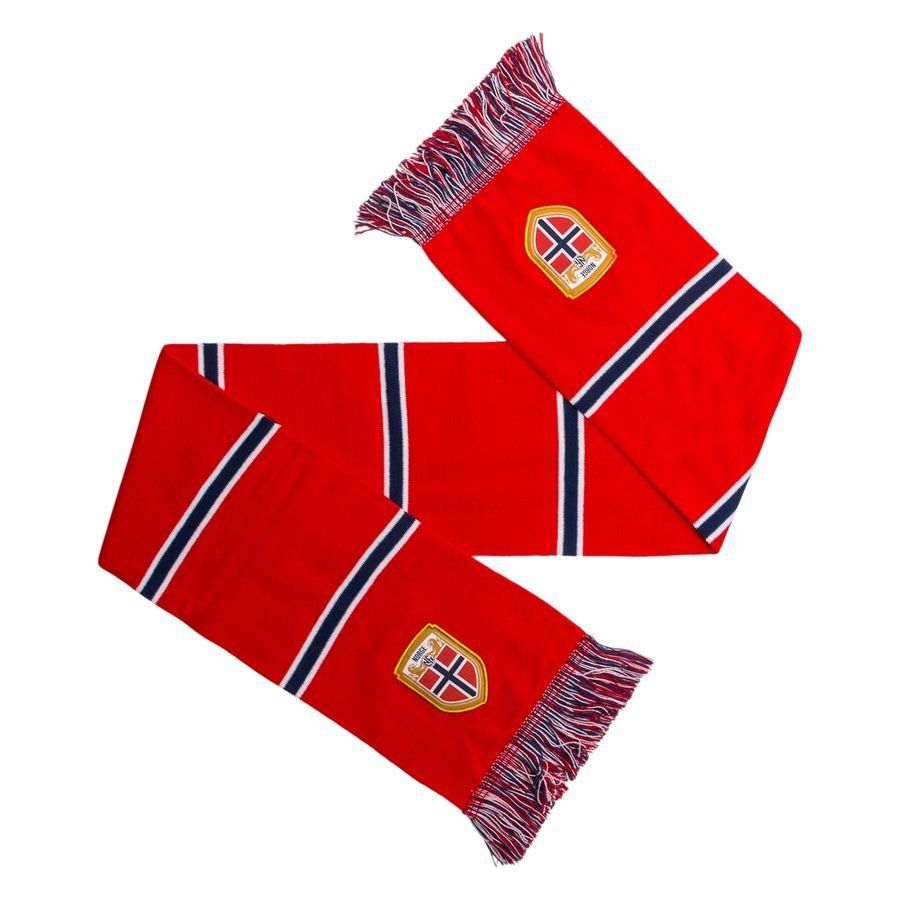 Norwegen Fanschal Crest - Rot von Unisport