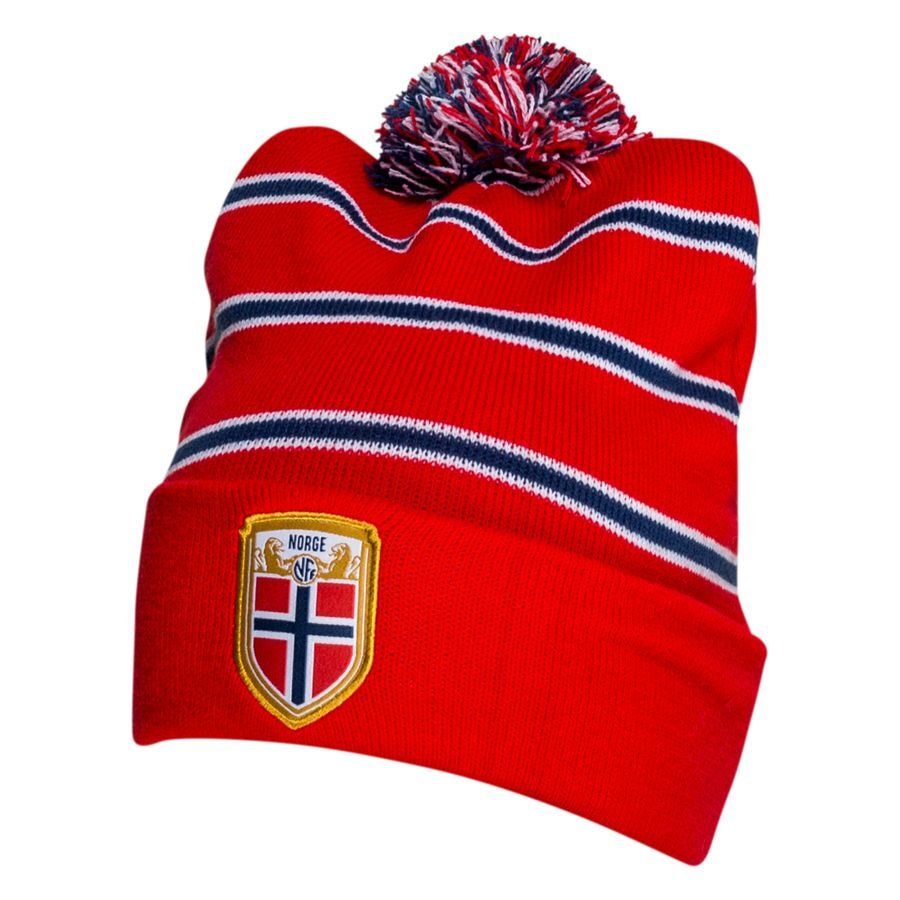 Norwegen Mütze Crest - Rot/Navy von Unisport
