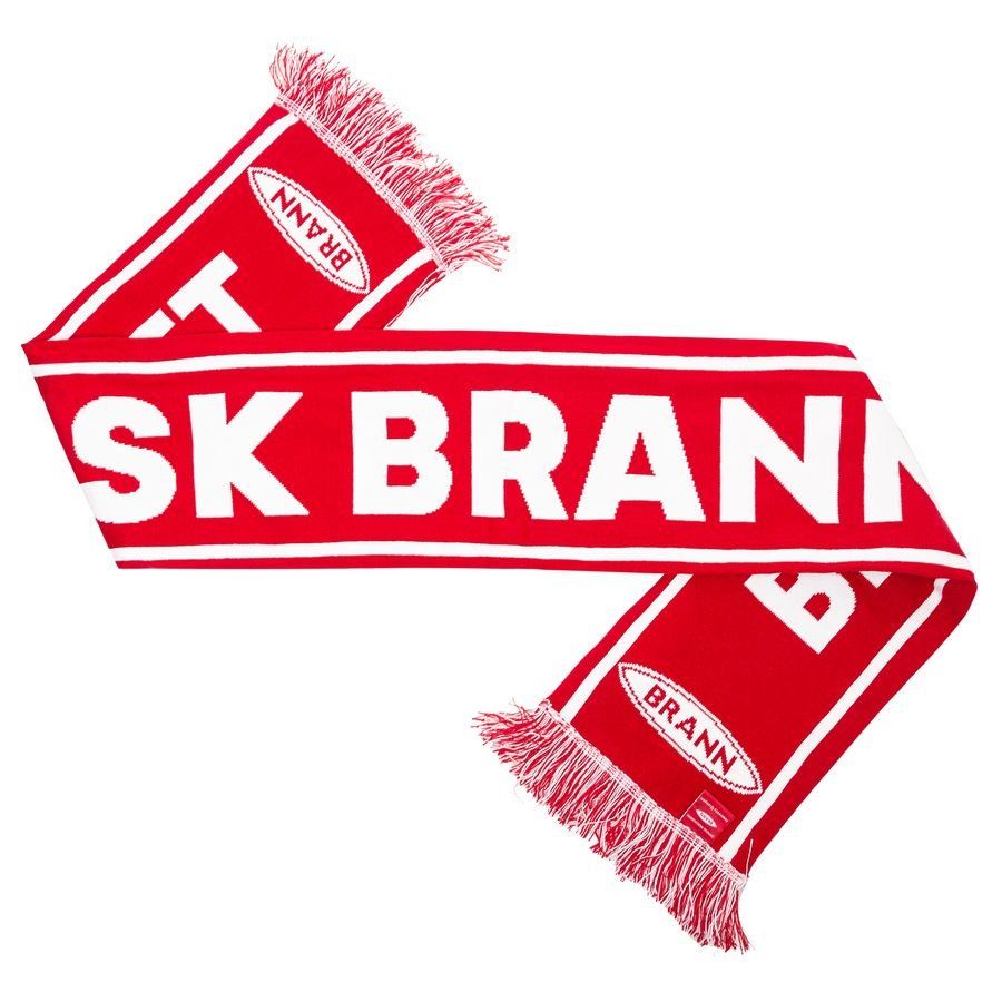 SK Brann Fanschal Bergens Stolthet - Rot/Weiß von Unisport