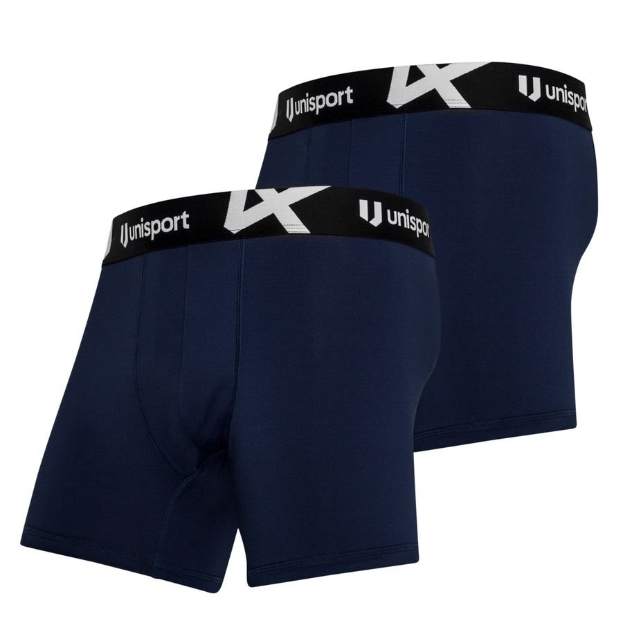 Unisport Athletic Boxer Shorts 2-er Pack - Navy von Unisport