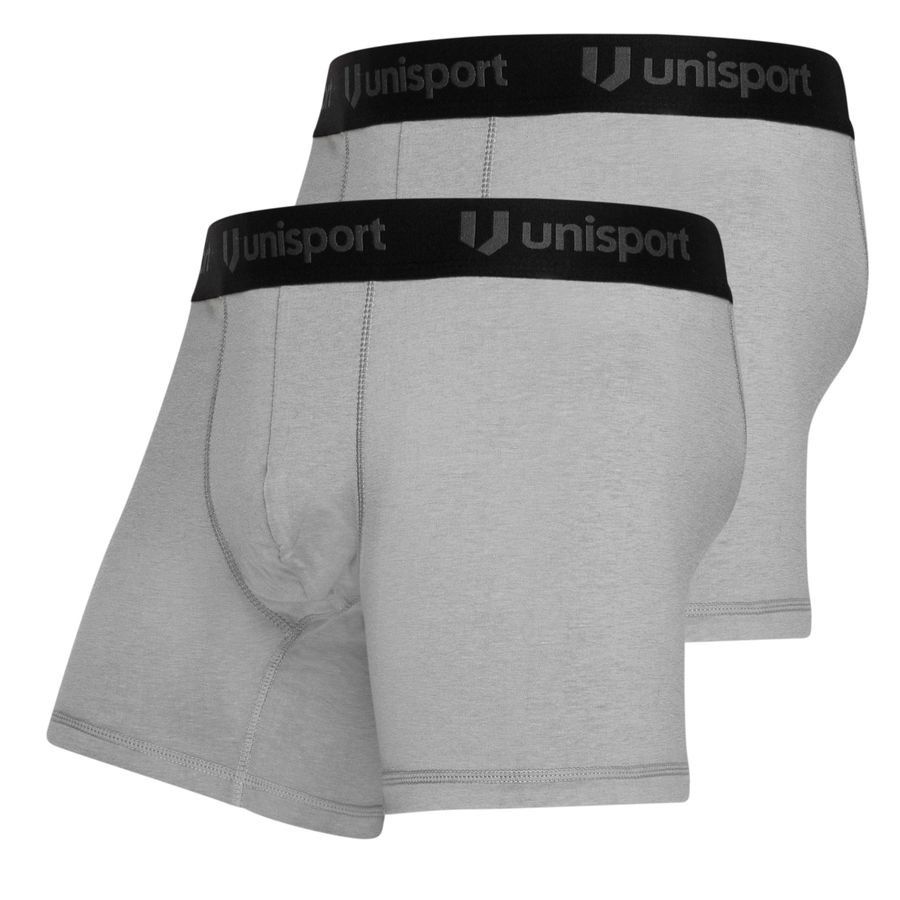 Unisport Boxer Shorts 2-er Pack - Grau von Unisport