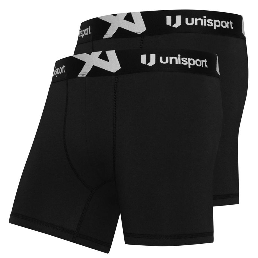 Unisport Boxer Shorts 2-er Pack - Schwarz Kinder von Unisport