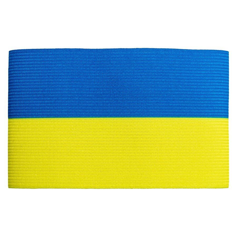 Unisport Kapitänsbinde Ukraine - Blau/Gelb von Unisport