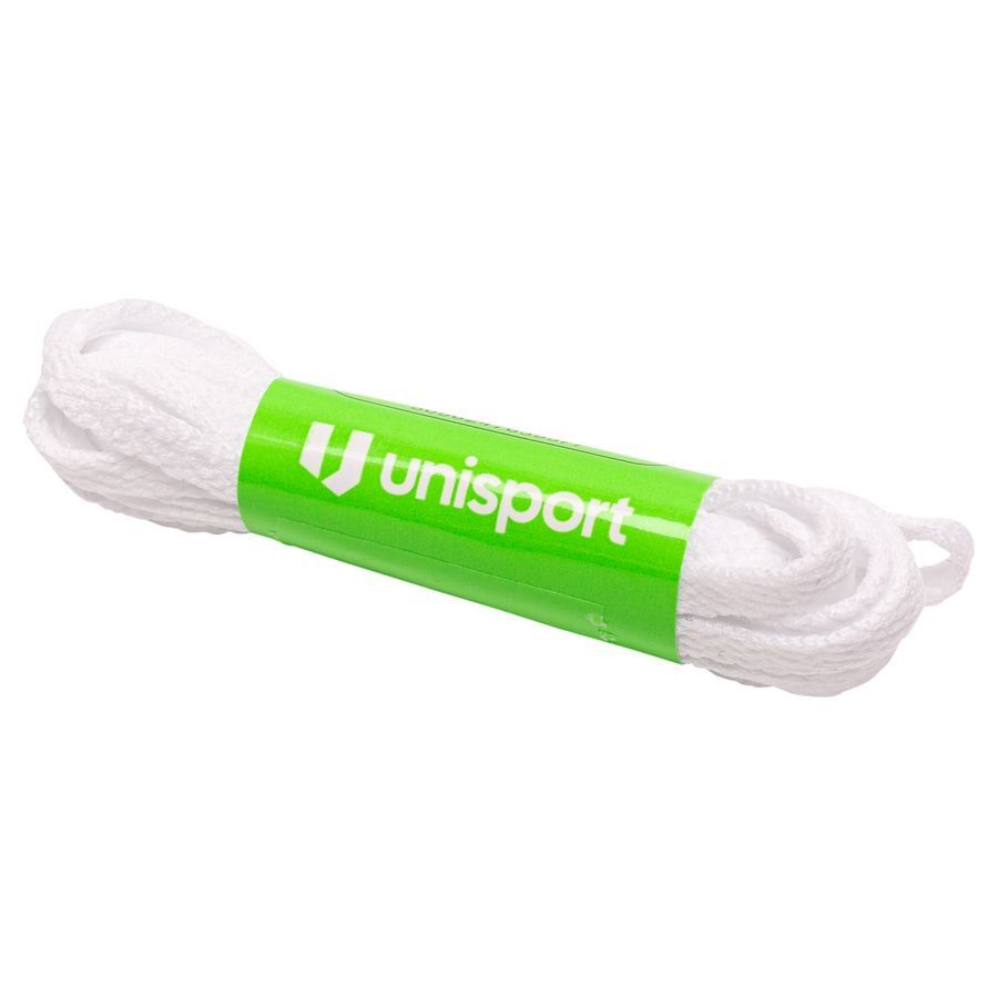Unisport Schnürsenkel Speed 110x0,4cm - Weiß von Unisport