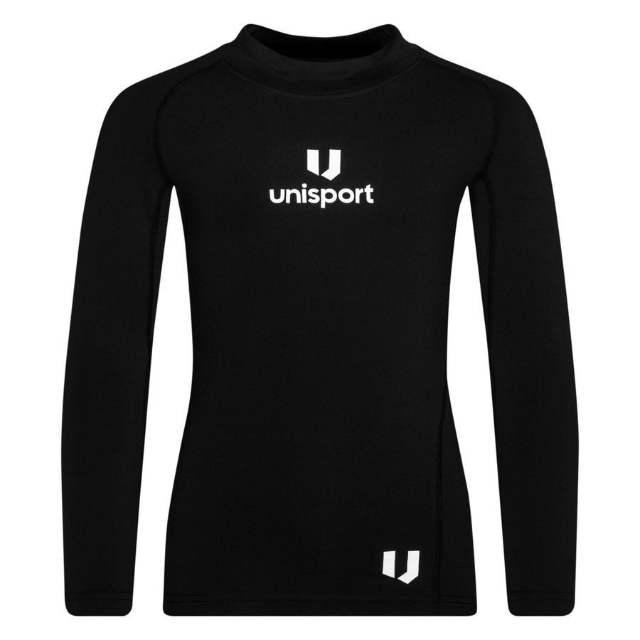 Unisport Warm Turtleneck Baselayer Shirt - Schwarz Kinder von Unisport