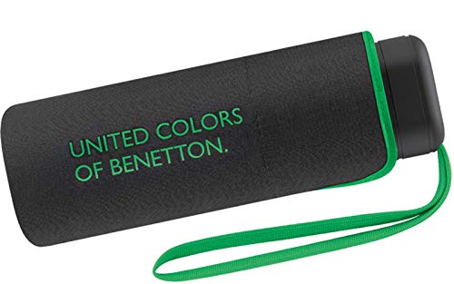 Benetton Taschenschirm Ultra Mini Flat Solid - Black von United Colors of Benetton