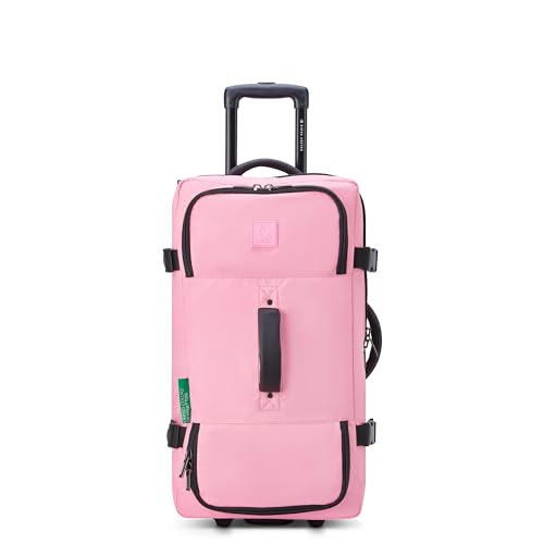 United Colors of Benetton Now Seesack, rosa, Kariertes Gepäck, 61 cm, Pink, Checked Luggage 24 Inch, Jetzt! Seesack von United Colors of Benetton