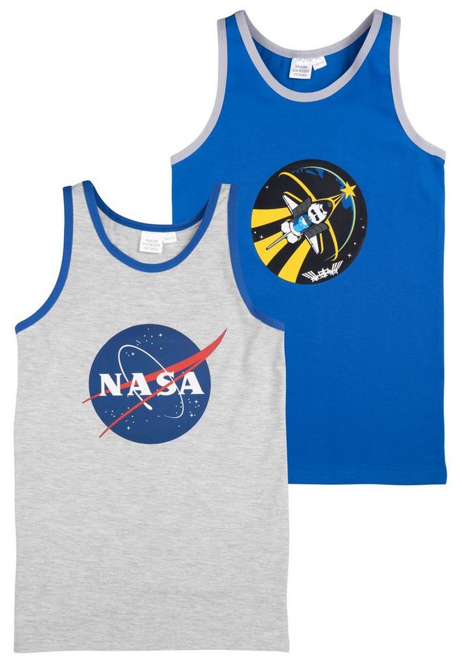 United Labels® Unterhemd (2er Pack) NASA Unterhemd von United Labels®