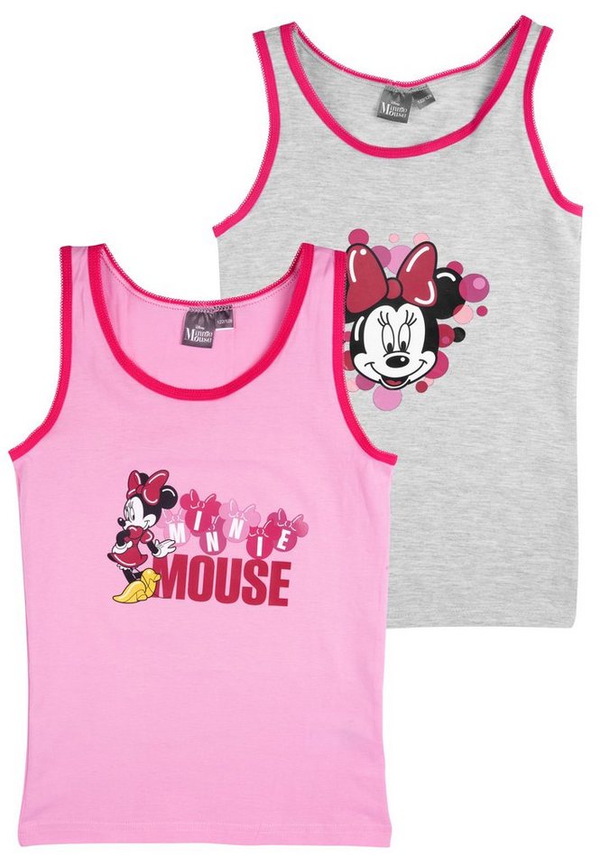 United Labels® Unterhemd 2er Pack Disney Unterhemd - Minnie Mouse von United Labels®