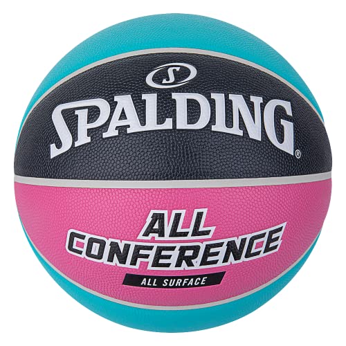 United Sports Unisex – Erwachsene Spalding All Conference Sz6 Ball, Teal/Pink, 6 von United Sports