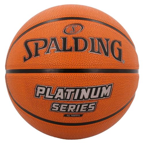 United Sports Unisex – Erwachsene Spalding Platinum Series Sz7 Ball, Orange, 7 von Spalding