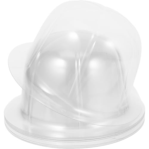 Uonlytech 10 Stück Baseball Cap Display Halter Klar Mützenhalter Verformungsschutz Basecap Organizer Wandmontage für Zuhause Reise von Uonlytech