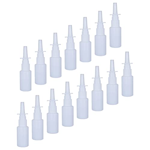 Uonlytech Nasenspray Flasche Leere Nachfüllbar Nasenzerst? Pumpzerst? Sprühflasche Nasensprühflasche für Nasenbew?sserung Medizinische Kolloidale Silbersalzl?Sung 15ml 15 Stück von Uonlytech