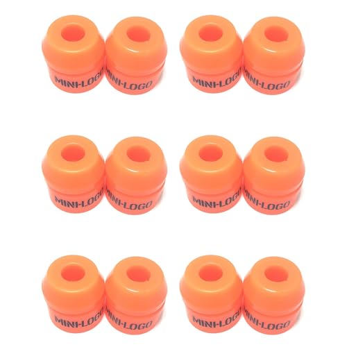 Uooduby 12X Minilogo Skateboard Stoß DäMpfer 94A Zugstufe Polyurethan Kissen Skate Board Zubehör Skating Deck Truck Lenkpad Uooduby 12X Minilogo Skateboard Stoß DäMpfer 94A Zugstufe Polyurethan Kissen Skate Board Zubehör Skating Deck Truck Lenkpad von Uooduby
