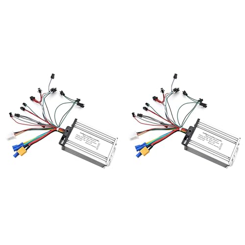 Uooduby 2X Elektroroller 36V-60V 25A Controller 36V 48V 52V 60V Intelligenter BüRstenloser Controller 6-RöHren-Universalcontroller von Uooduby