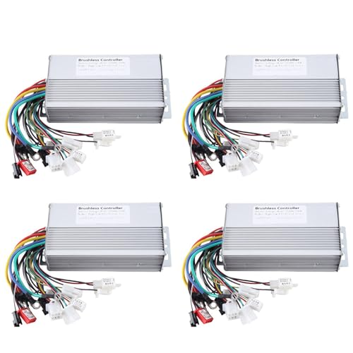 Uooduby 4X 48V 60V 64V 72V 1000W 1500W Elektrischer Controller 12 Tube Dual Mode E-Bike BüRstenloser Controller Geschwindigkeitsmotor von Uooduby