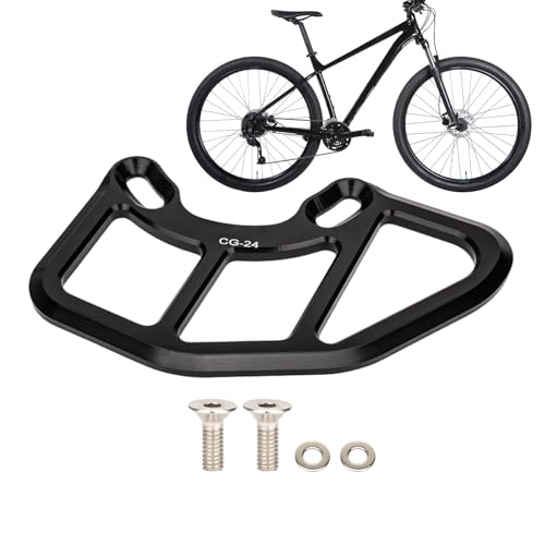 Uozonit Fahrradkettenschutz, Mountainbike-Kettenschutz - Fahrradteil-Kettenschutz aus Aluminiumlegierung,Schutzabdeckung Fahrradzubehör für Campingreiten von Uozonit