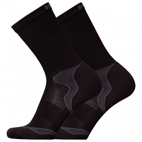 UphillSport - Malla Hiking & Walking - Wandersocken Gr 35-38 schwarz von UphillSport