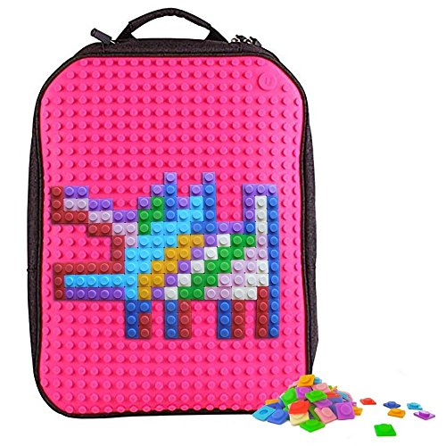 Upixel Trends Canvas Classic Rucksack, 10.0 L, Magenta/Schwarz von Upixel Trends