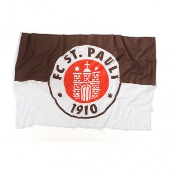 Upsolut 1.FC St. Pauli - Logo Fahne Braun 1x1,5m von Upsolut