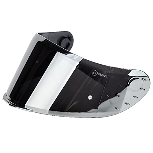 Kompatibel mit MT V-14 Motorradspiegel Anti-Nebel-Pinlock Compatible with Targo-Vollgesichtshelme,Helmvisier von UqaBs
