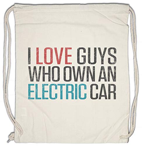 Urban Backwoods I Love Guys Who Own An Electric Car Turnbeutel Sporttasche von Urban Backwoods