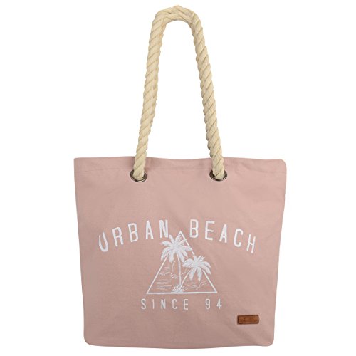 Urban Beach Tamri Strandtasche, 56 cm, Rosa (Pink) von Urban Beach