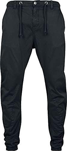 Urban Classics Herren Stretch Jogging Pants Sporthose, per Pack Schwarz (Black 7), W32(Herstellergröße: M) von Urban Classics