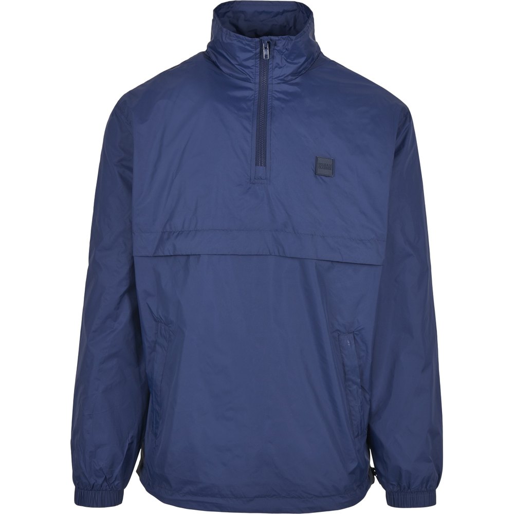 Urban Classics Jacket Stand Up Collar Pull Over Blau M Mann von Urban Classics