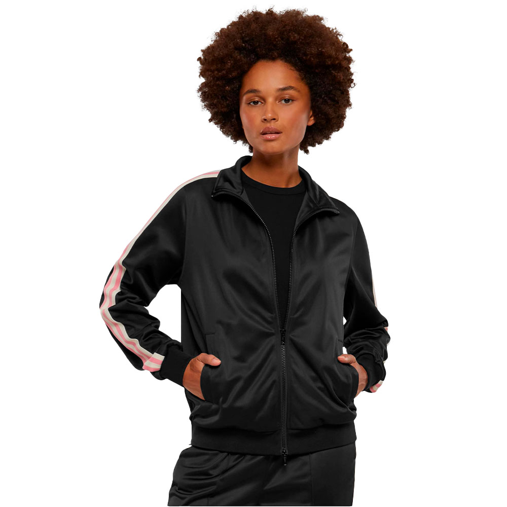 Urban Classics Retro Tracksuit Jacket  S Frau von Urban Classics