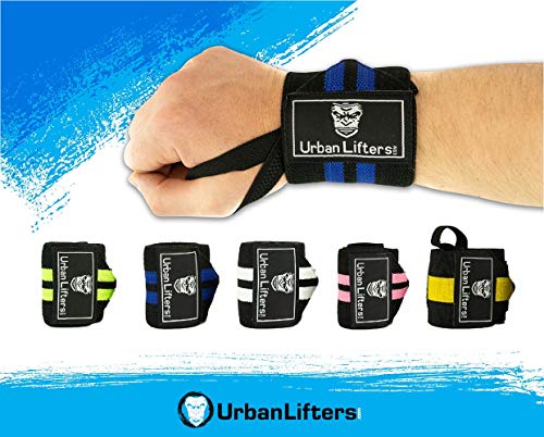 Handgelenkbandage [2er Set] Weight Lifting Wrist Wraps Heavy Duty Wrist Support for Weight Training, Bodybuilding, Olympic Lifting, Power Lifting, Crossfit and Strongman von Urban Lifters