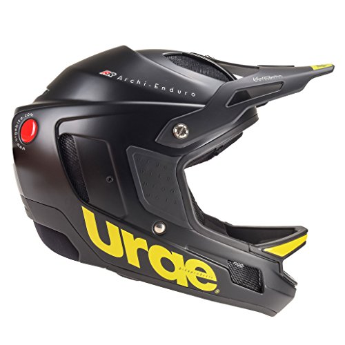 Urge Archi Enduro RR Mountainbike-Helm, Unisex XL schwarz/gelb von Urge