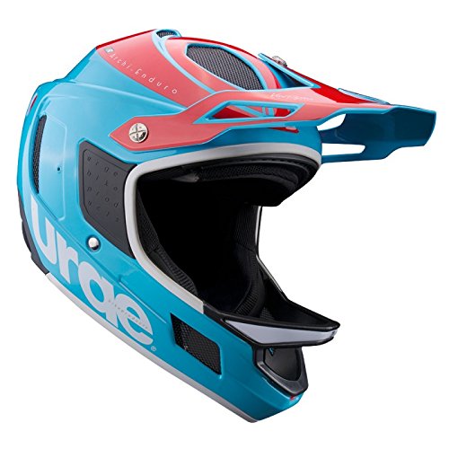 Urge Archi Enduro RR Mountainbike-Helm, Unisex XS blau/rot/weiß von Urge