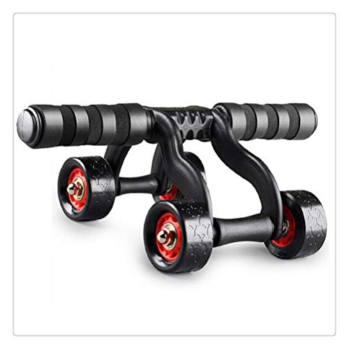 4-Rad-Bauchroller-Rad, Muskelkrafttrainer, Heimfitness, Ab-Roller, Workout, Übung, Bodybuilding, Fitnessgeräte von UsmAsk