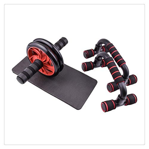 AB Power Wheels Roller Maschine Push-up Bar Stehen Übung Rack Workout Home Gym Fitness Ausrüstung Bauch Muskel Trainer von UsmAsk